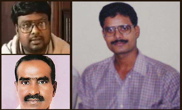 G Krishnaiah (top left), Yeshwant Sonawane (bottom left), Satyendra Dubey (right) (Photo: PTI) G Krishnaiah (top left), Yeshwant Sonawane (bottom left), Satyendra Dubey (right) (Photo: PTI)